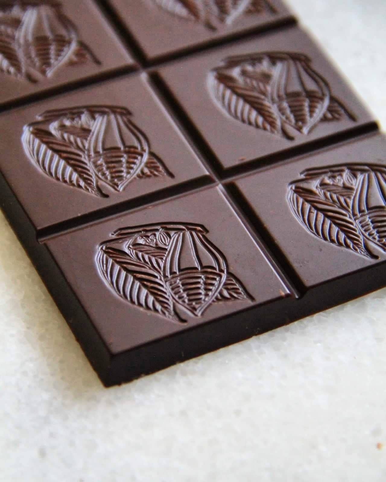 Barras de chocolate