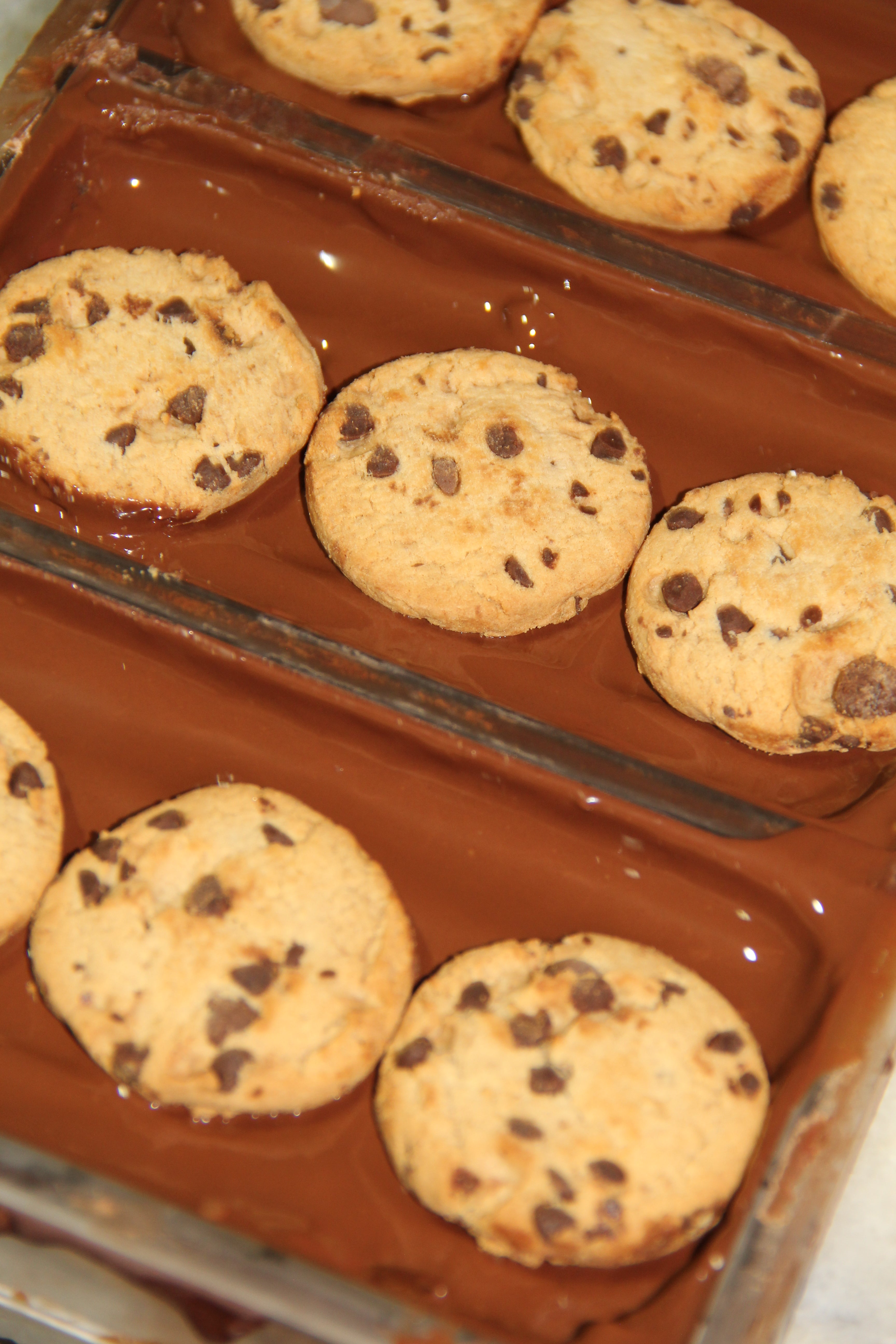 Barras de chocolate rellenas