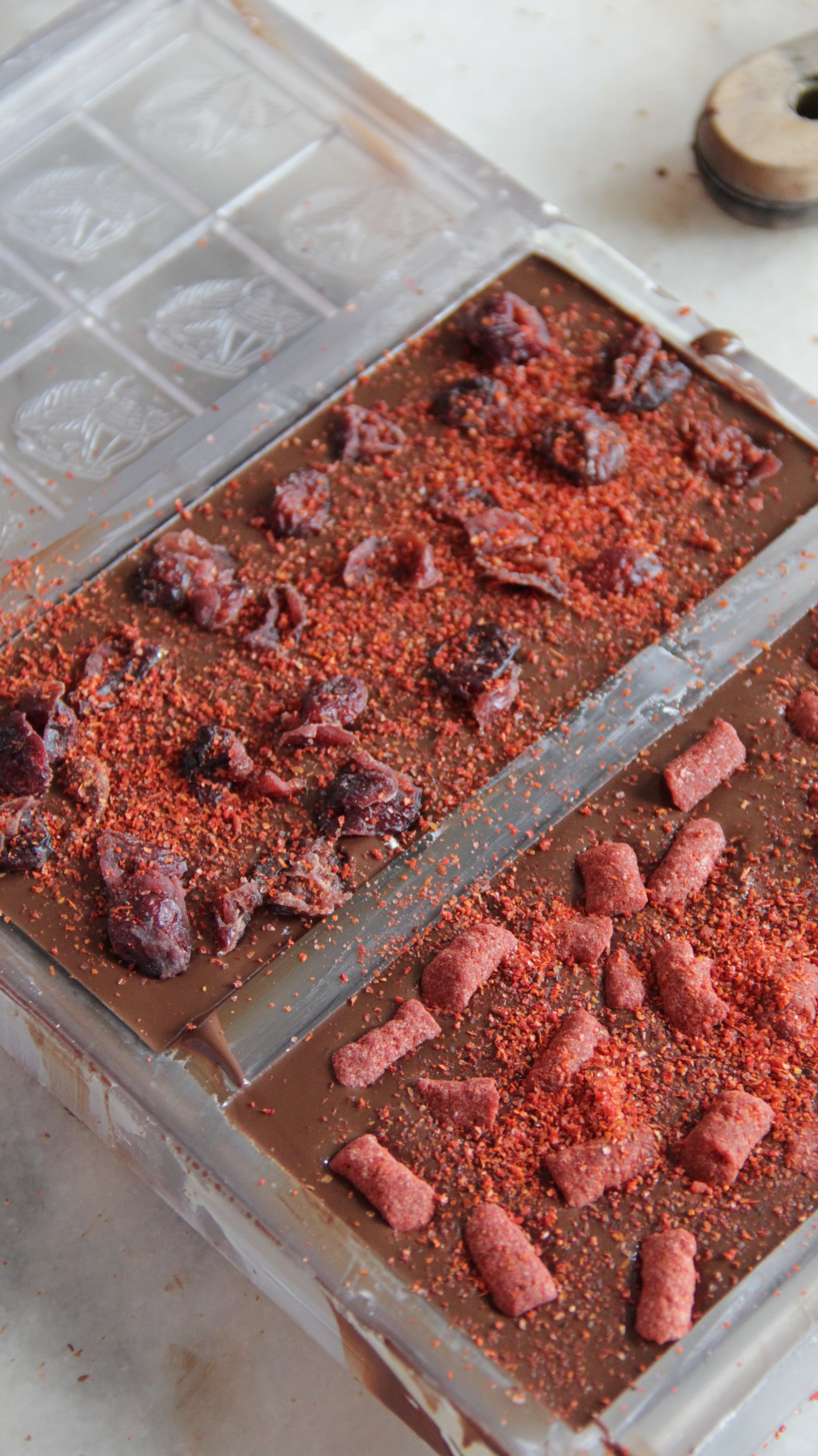 Barras de chocolate